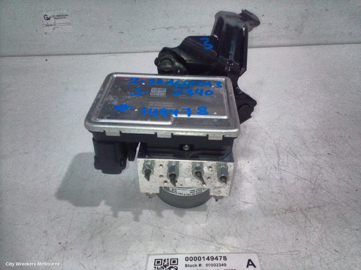 MAZDA 3 ABS PUMP/MODULATOR, BP, PETROL, 2.0, P/N BCYA437A0B, 03/2019 ONWARDS - Image 2