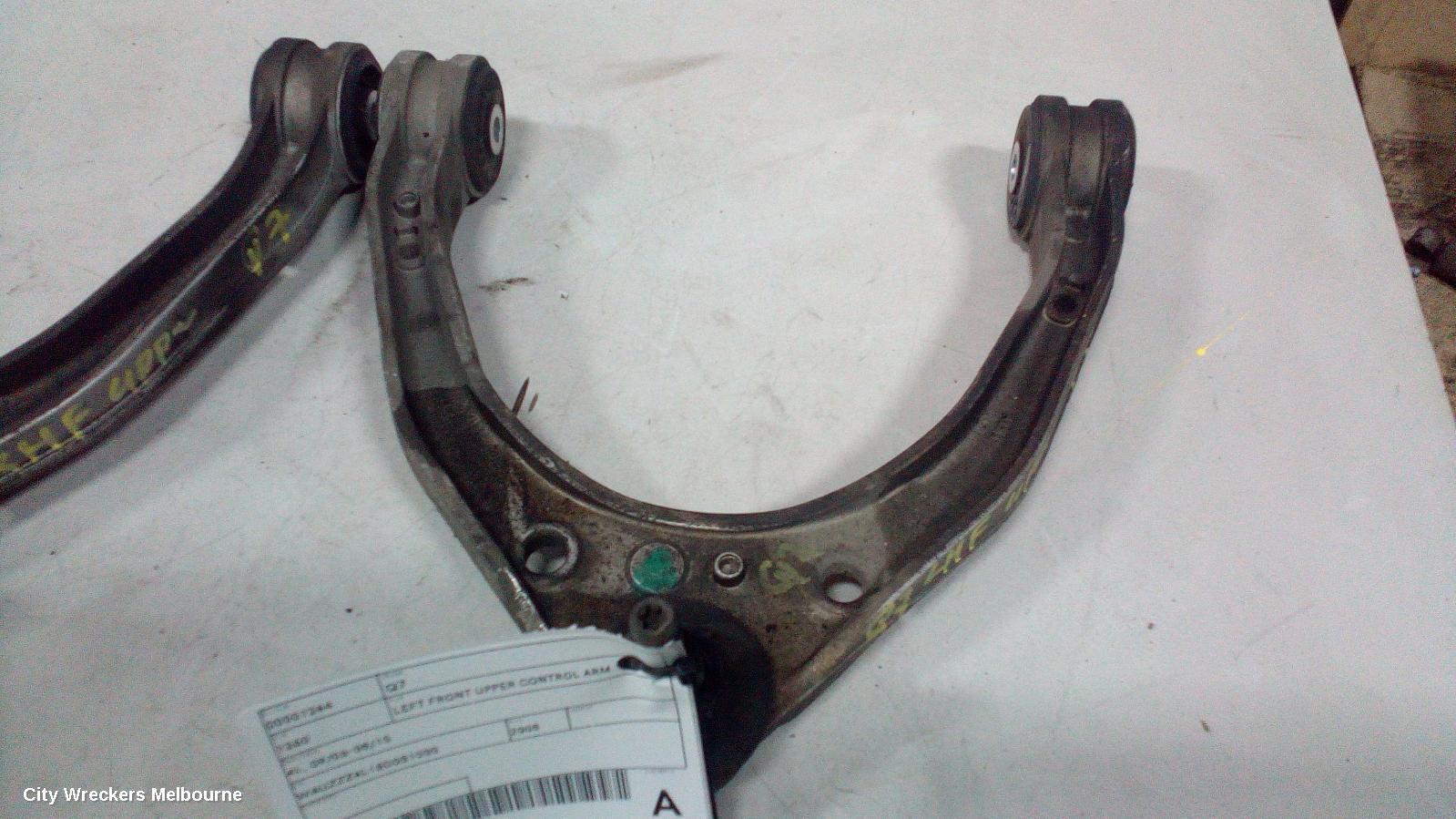AUDI Q7 LEFT FRONT UPPER CONTROL ARM, 4L, 09/2006 - 08/2015 - Image 1