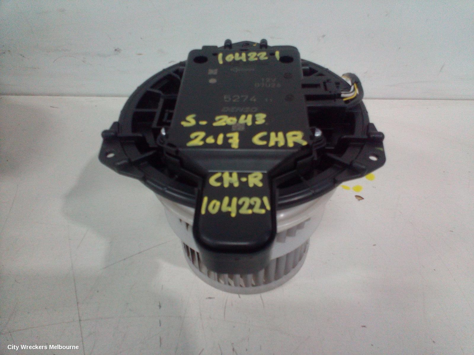 TOYOTA C-HR HEATER FAN MOTOR, PETROL, 1.2, NGX10R,NGX50R, 12/2016 - 09/2023 - Image 2