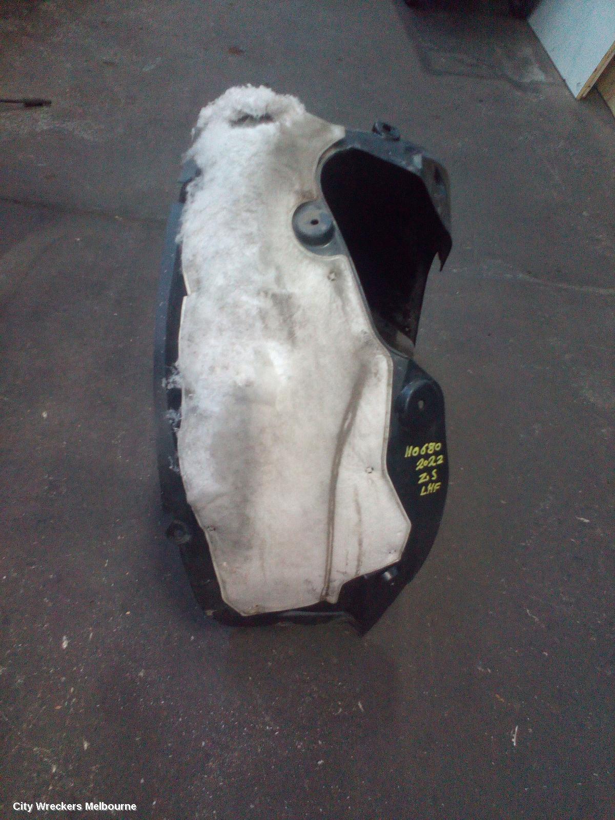 MG ZS LEFT GUARD LINER, AZS1, FRONT, 09/2017 ONWARDS - Image 3