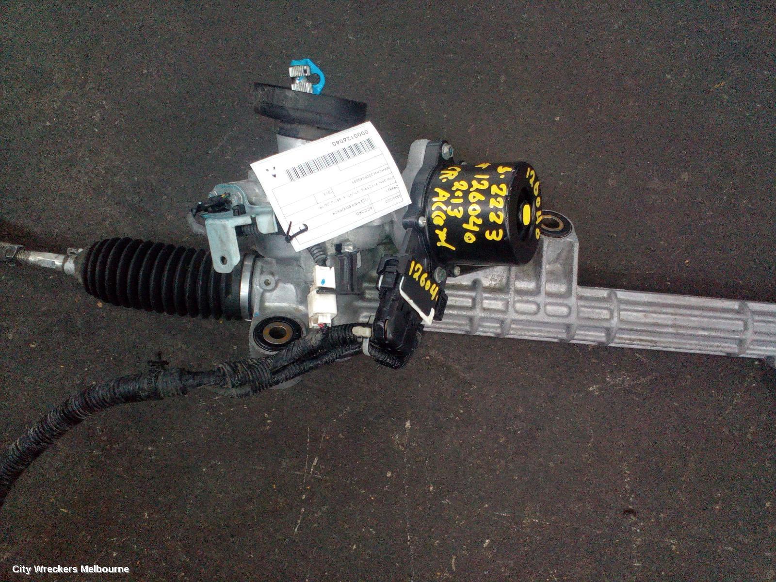 HONDA ACCORD STEERING BOX/RACK, 9TH GEN, ELECTRIC, VTI/VTI-S, 05/2013 - 08/2019 - Image 3