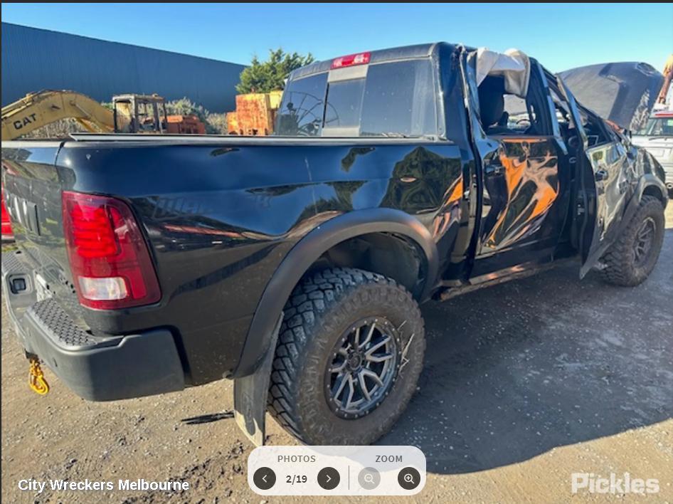 RAM 1500 LEFT REAR DOOR/SLIDING, DS, QUAD CAB, EXPRESS/WARLOCK, 11/2017 - 12/2023 - Image 2