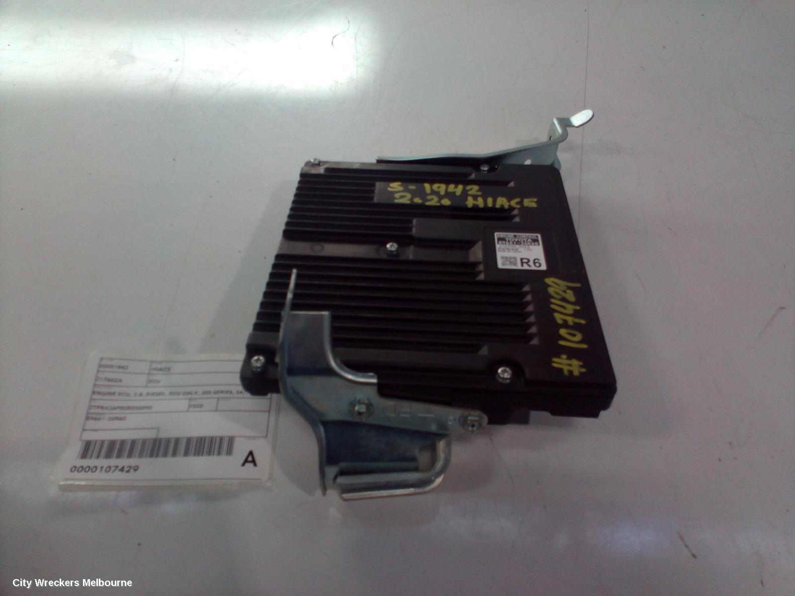 TOYOTA HIACE ECU, ENGINE ECU, 2.8, DIESEL, SEC SET (ECU/IMM/READER/KEY), 300 SERIES, 04/2019 ONWARDS - Image 2