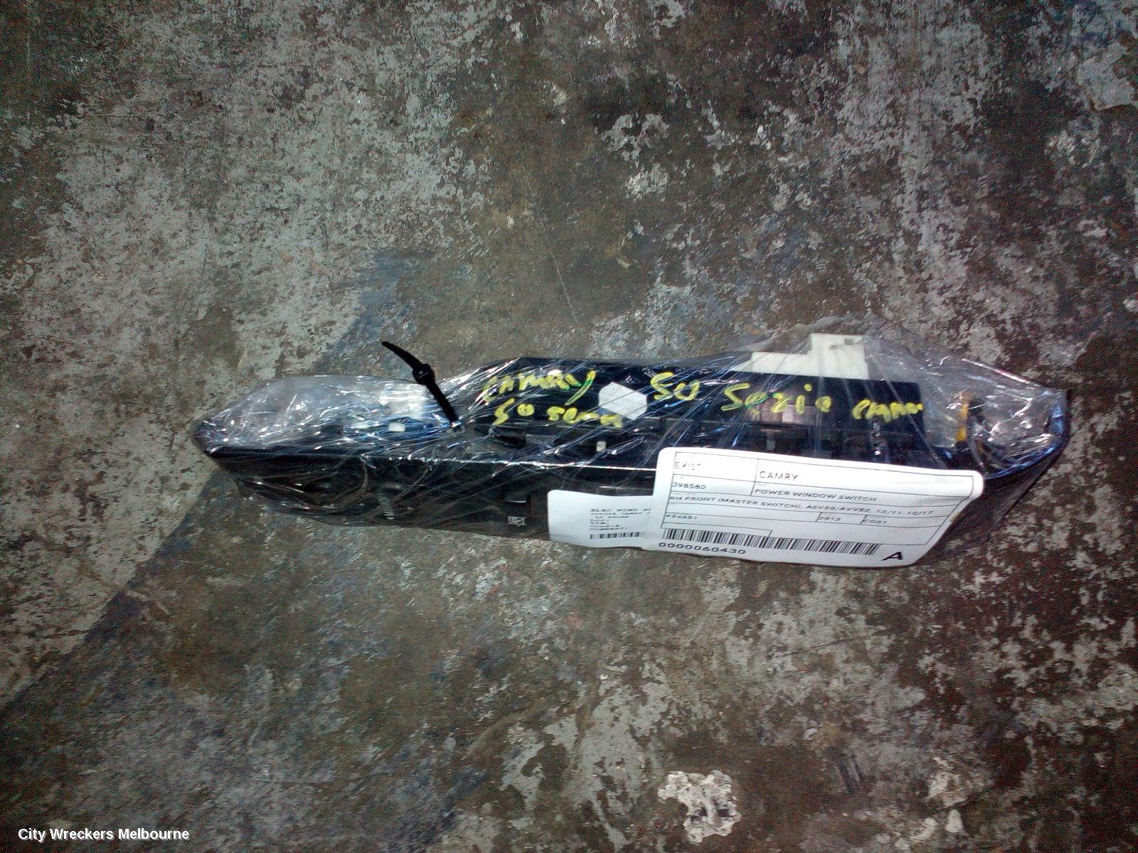 TOYOTA CAMRY PWR DR WIND SWITCH, RH FRONT (MASTER SWITCH), ASV50/AVV50, 12/2011 - 10/2017 - Image 2