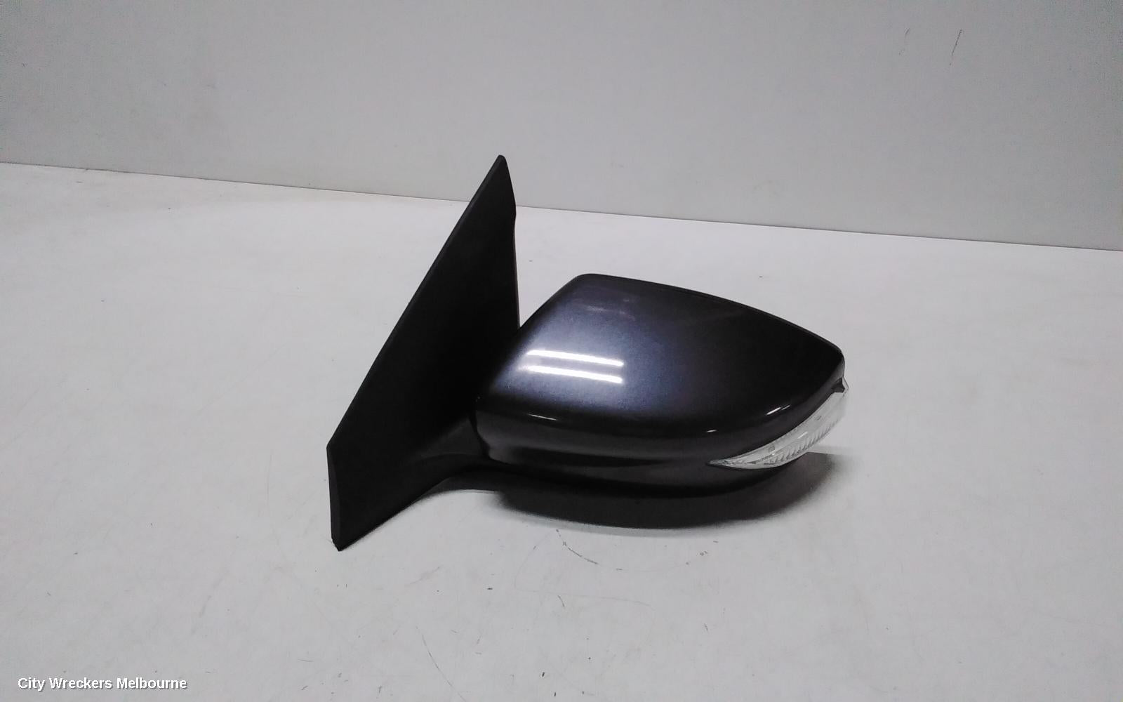 NISSAN PULSAR LEFT DOOR MIRROR, B17, SEDAN, MANUAL FOLD TYPE, 12/2012 - 12/2017 - Image 1