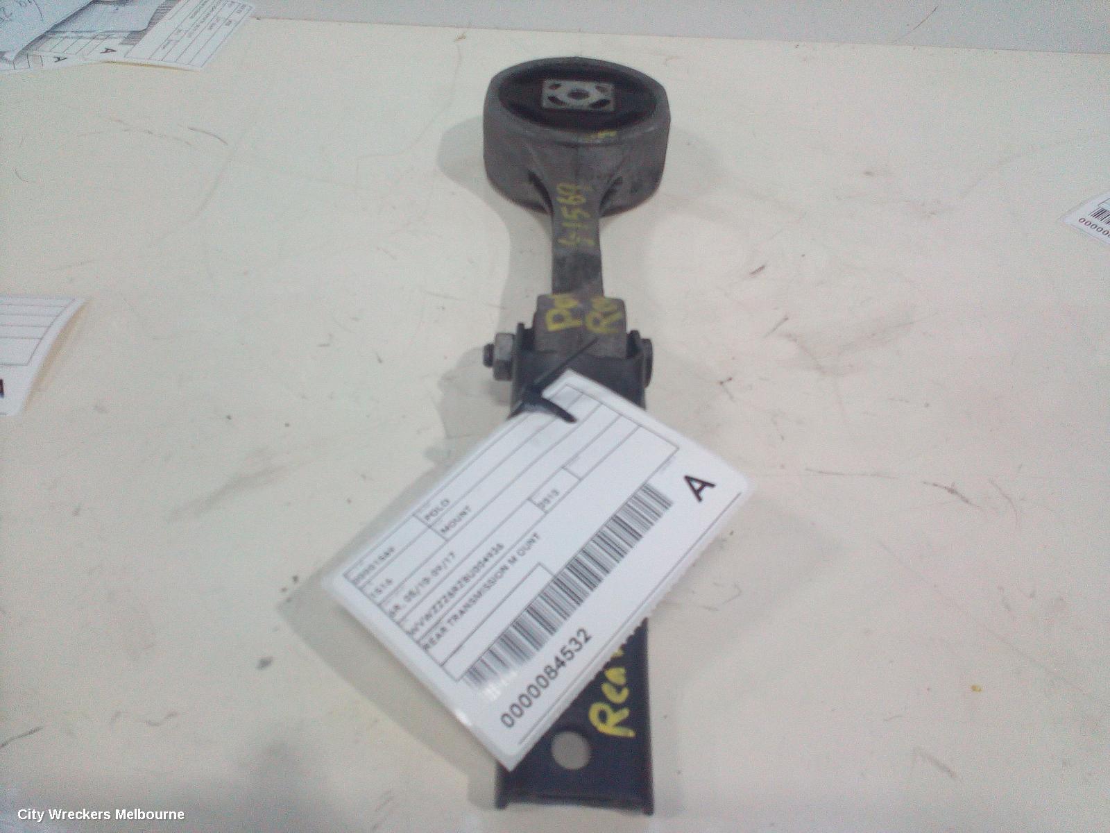 VOLKSWAGEN POLO MOUNT, TRANSMISSION MOUNT, PETROL, 1.4, TURBO/SCHARGED, 6R, CAVE CODE, 05/2010 - 05/2014 - Image 3