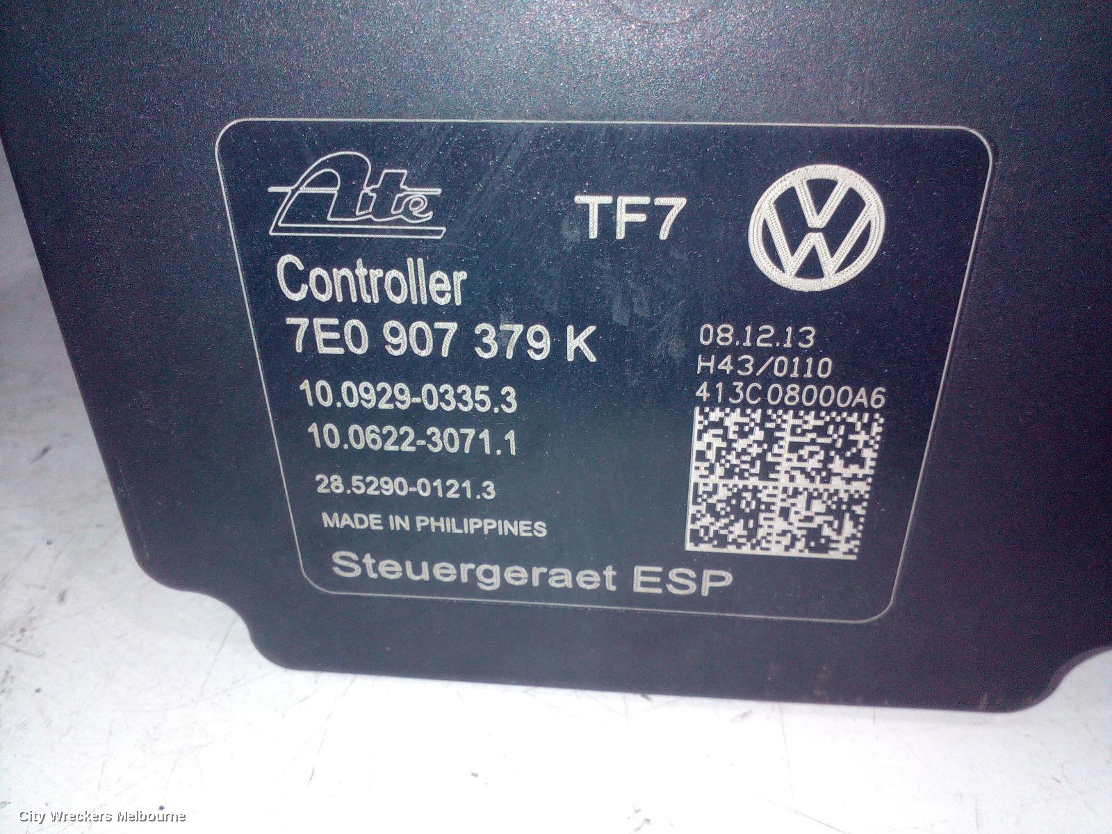 VOLKSWAGEN TRANSPORTER ABS PUMP/MODULATOR, T5, P/N 7E0614517H, 03/2010 - 06/2015 - Image 2