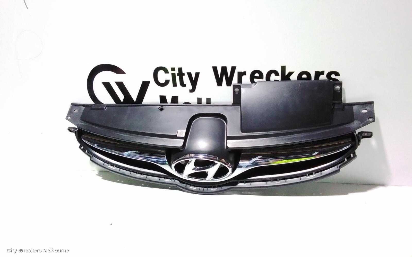 HYUNDAI ELANTRA GRILLE, RADIATOR GRILLE, MD, ACTIVE/ELITE, CHROME, 03/2011 - 09/2013 - Image 3