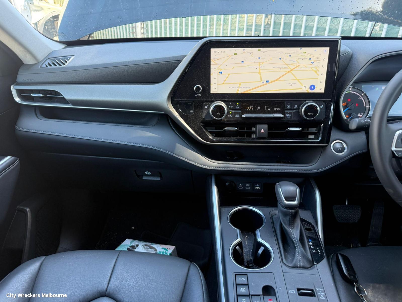 TOYOTA KLUGER RADIO/CD/DVD/SAT/TV, HEAD UNIT, W/ DISPLAY UNIT, 12.3IN TOUCHSCREEN, W/ SAT NAV TYPE, XU70 SERIES, 08/2022 ONWARDS - Image 3