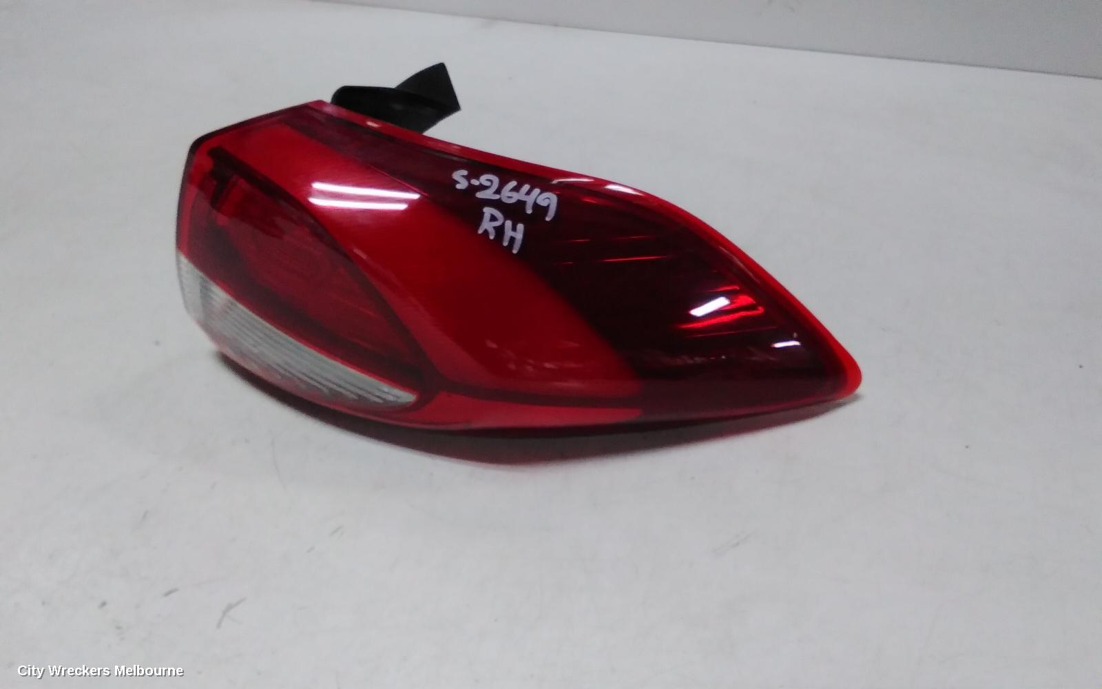 HYUNDAI TUCSON RIGHT TAILLIGHT, IN BODY, TL, KOREAN BUILT (VIN KMHJ), NON LED TYPE, 07/2015 - 06/2018 - Image 3
