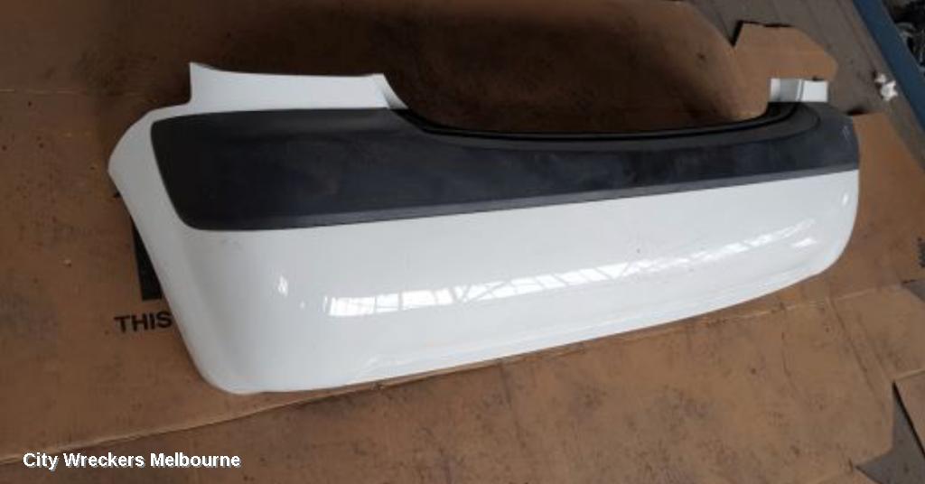 KIA RIO REAR BUMPER, JB, HATCH, NON REFLECTOR TYPE, 05/2007 - 07/2009 - Image 2