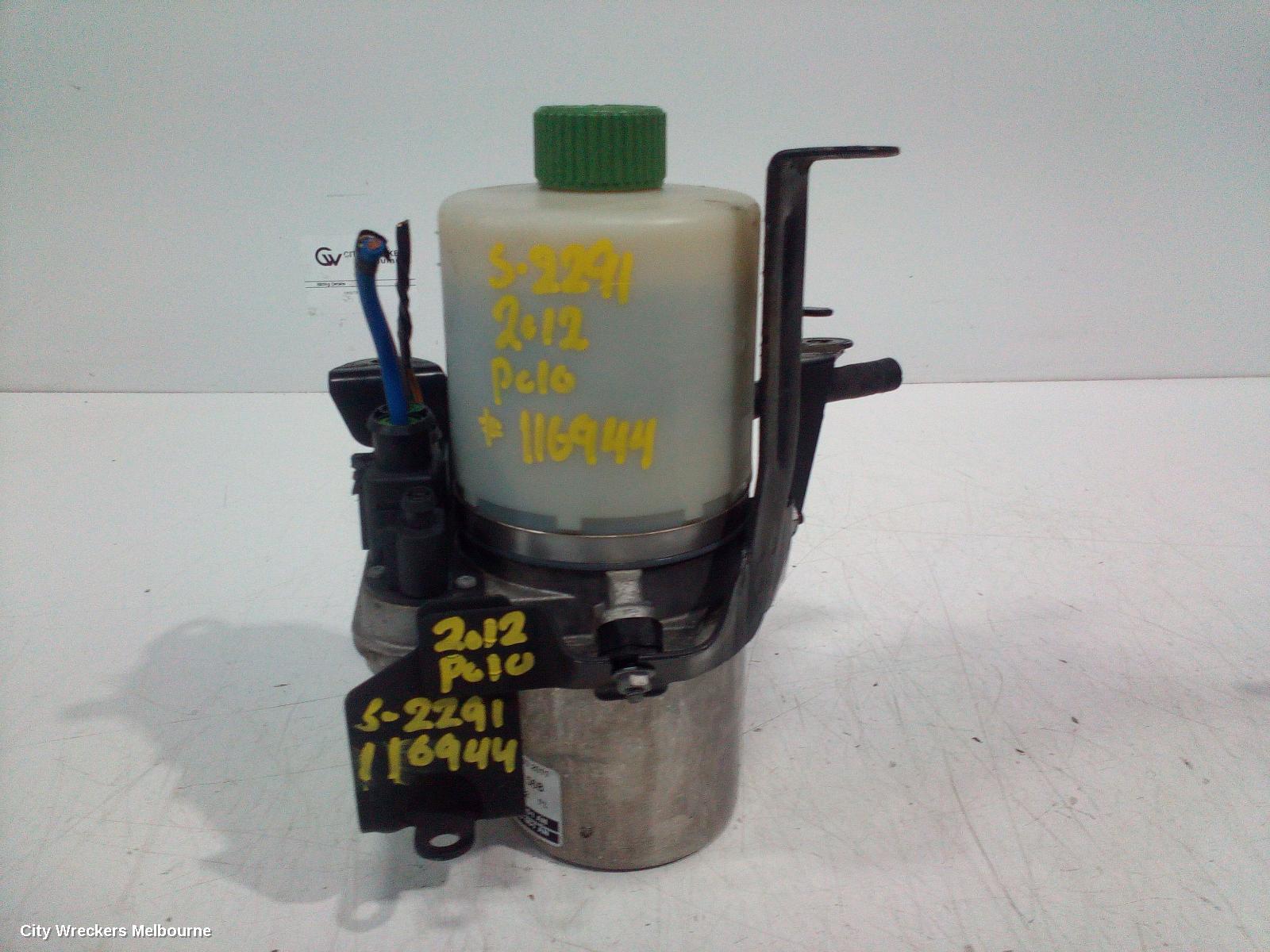 VOLKSWAGEN POLO STEERING PUMP, HYDRAULIC PUMP, PETROL/DIESEL, 6R, 05/2010 - 05/2014 - Image 1