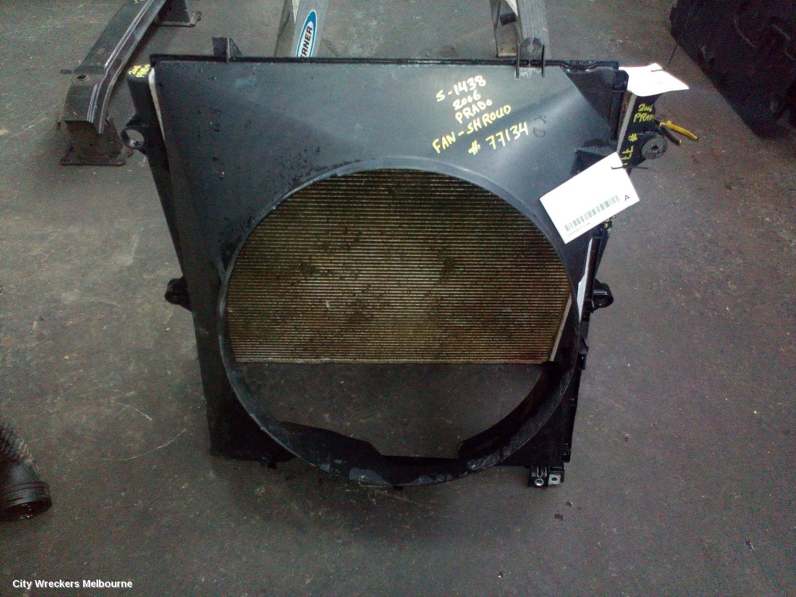 TOYOTA PRADO FAN SHROUD, 3.0, 1KZ-TE, DIESEL, 120 SERIES, 02/2003 - 10/2006 - Image 3
