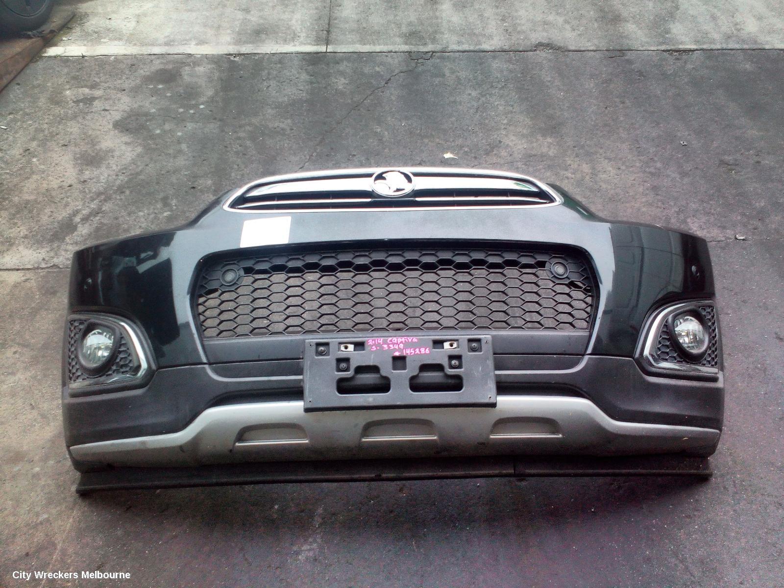 HOLDEN CAPTIVA FRONT BUMPER, BUMPER BAR-UPPER, CG, CAPTIVA 7 (4TH VIN = C), W/ PARK SENSOR TYPE, 01/2014 - 09/2015 - Image 2