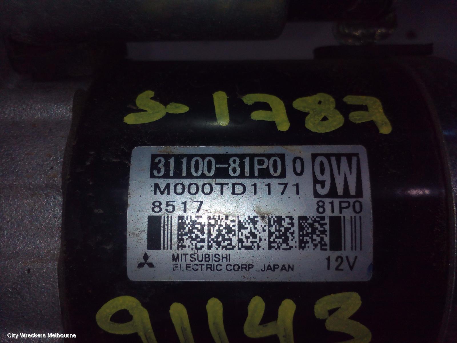 SUZUKI SWIFT STARTER, PETROL, 1.2, K12C, AZ, 04/2017 ONWARDS - Image 1