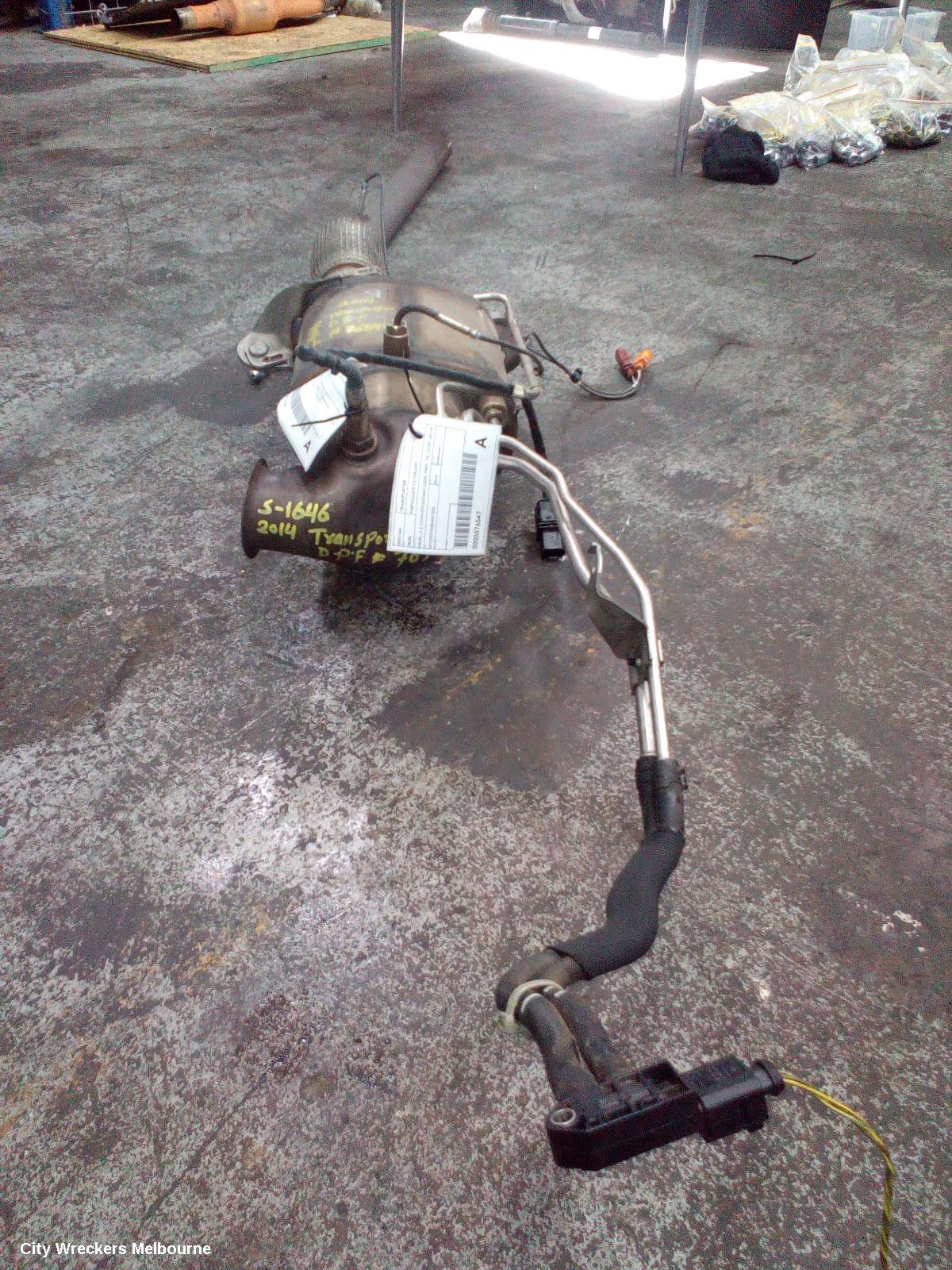 VOLKSWAGEN TRANSPORTER PARTICULATE FILTER/DPF, DIESEL, 2.0, CCHA/CFCA/CAAC CODE, FWD, T5, 12/2009 - 06/2015 - Image 3