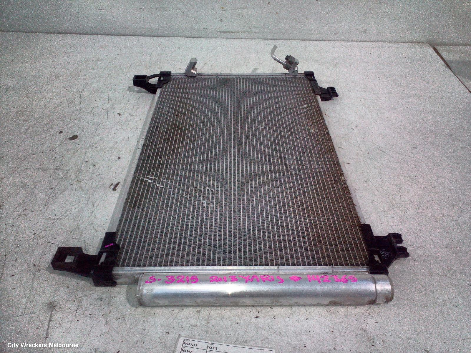 TOYOTA YARIS A/C CONDENSER, NCP9#-NCP13#, HATCH, 08/2007 - 06/2016 - Image 1