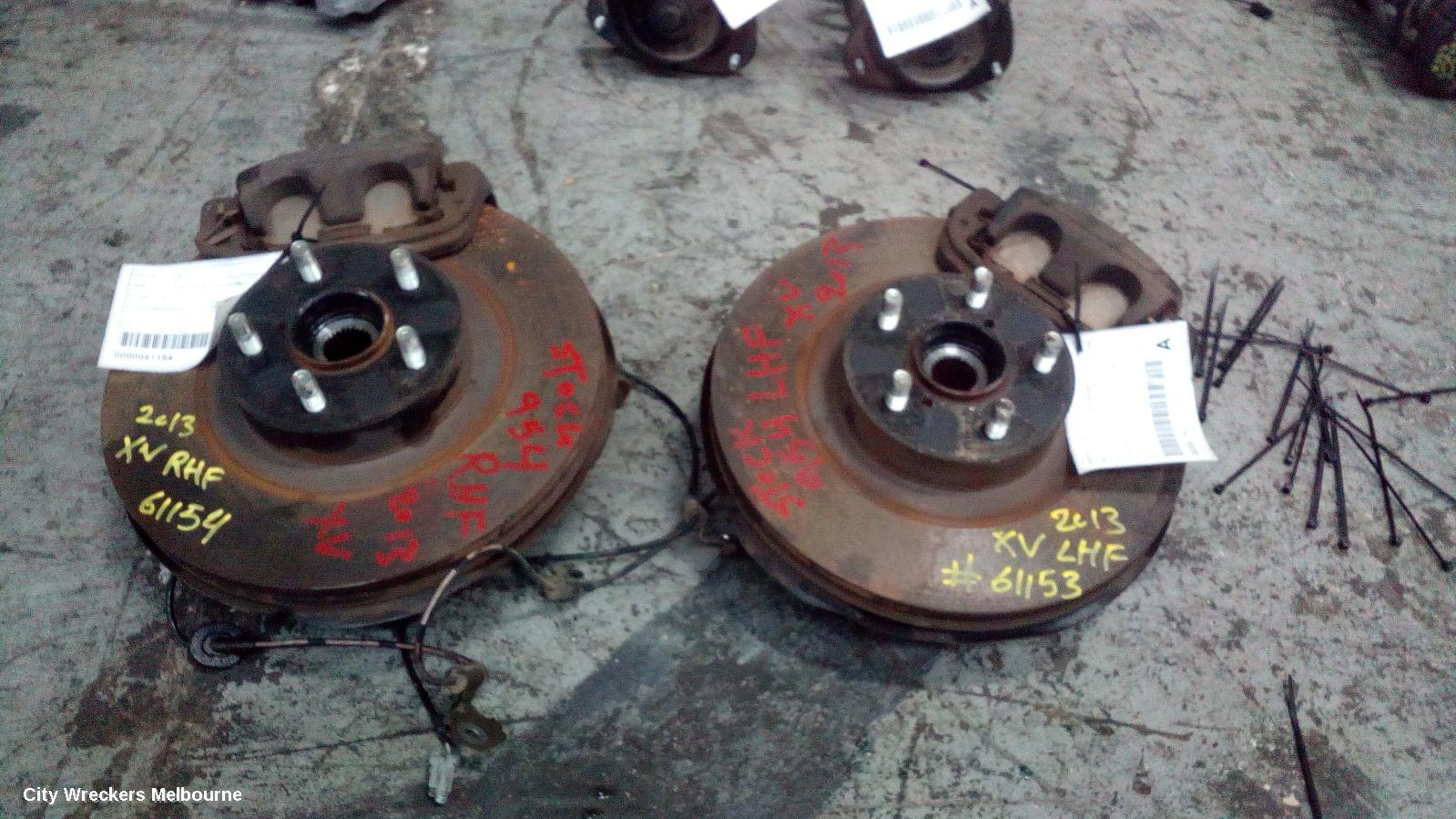 SUBARU XV LEFT FRONT HUB ASSEMBLY, G4X, 05/2012 - 10/2013 - Image 2