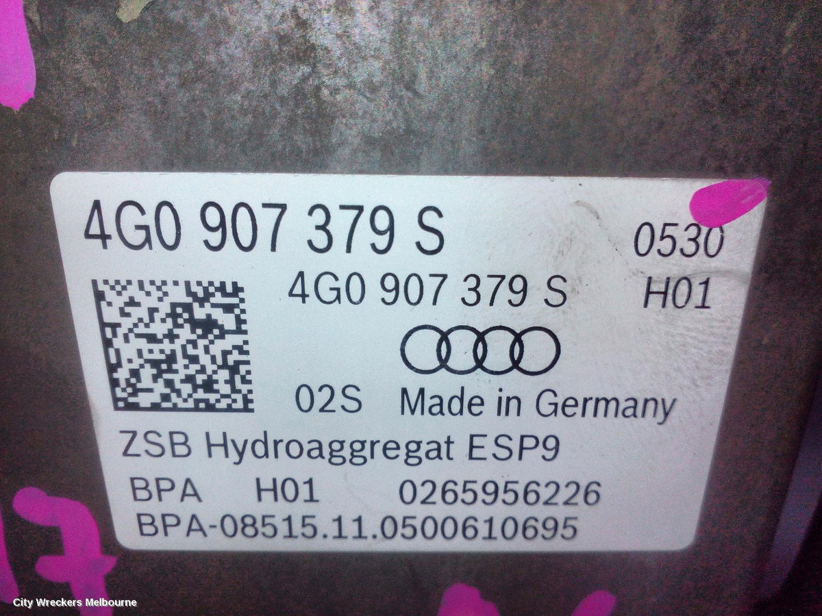 AUDI A6 ABS PUMP/MODULATOR, 4G/C7, P/N 4G0614517AL, 04/2011 - 06/2018 - Image 3
