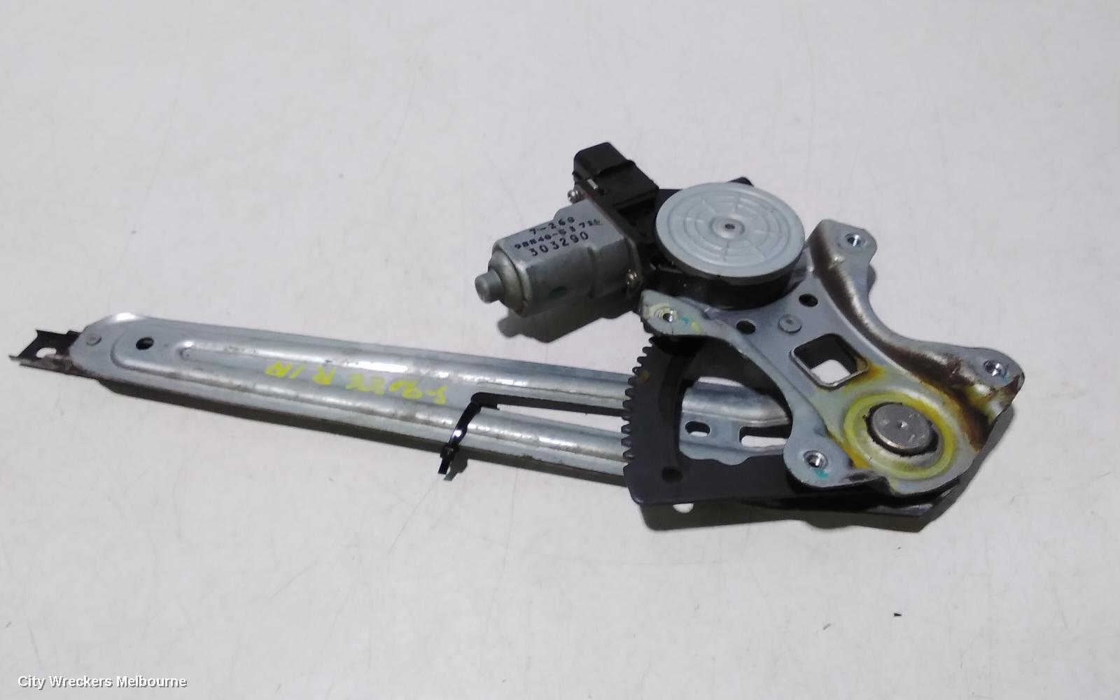 HOLDEN COLORADO RIGHT REAR WND REG/MOTOR, RG, 2 PIN TYPE, 06/2012 - 06/2016 - Image 1