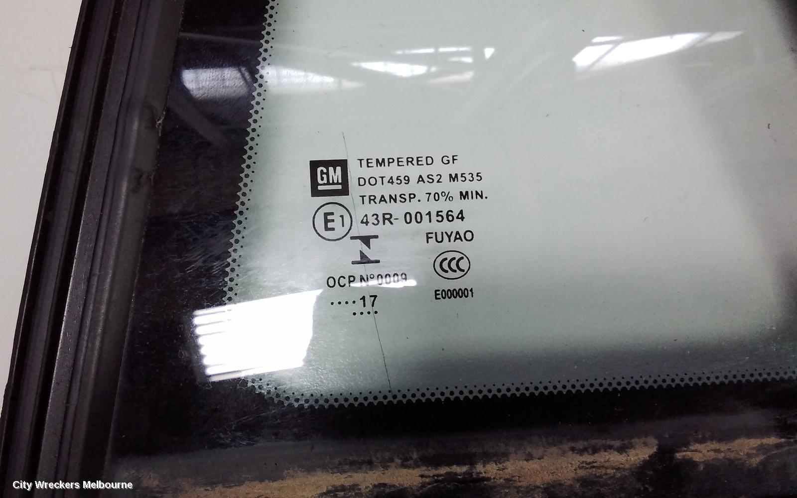 HOLDEN COMMODORE LEFT REAR 1/4 DOOR GLASS, VE-VF, WAGON, 07/2006 - 12/2017 - Image 2