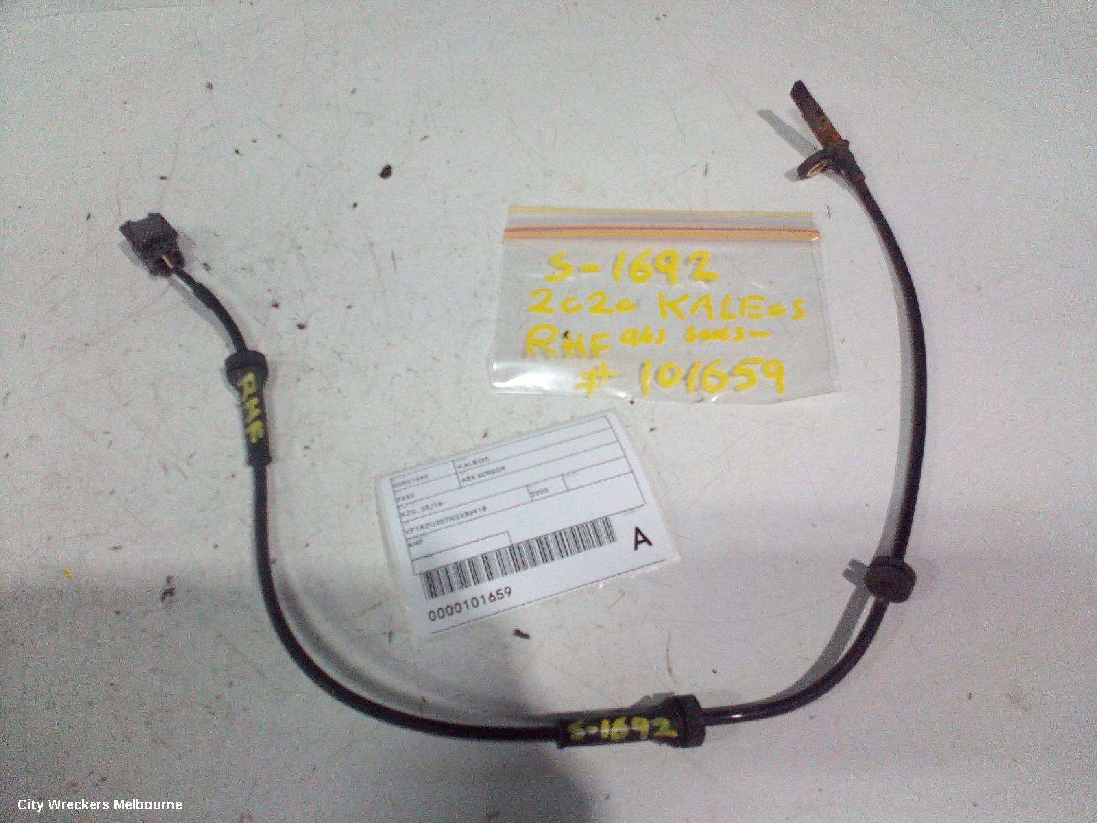RENAULT KALEOS ABS SENSOR, XZG, 05/2016 ONWARDS - Image 2