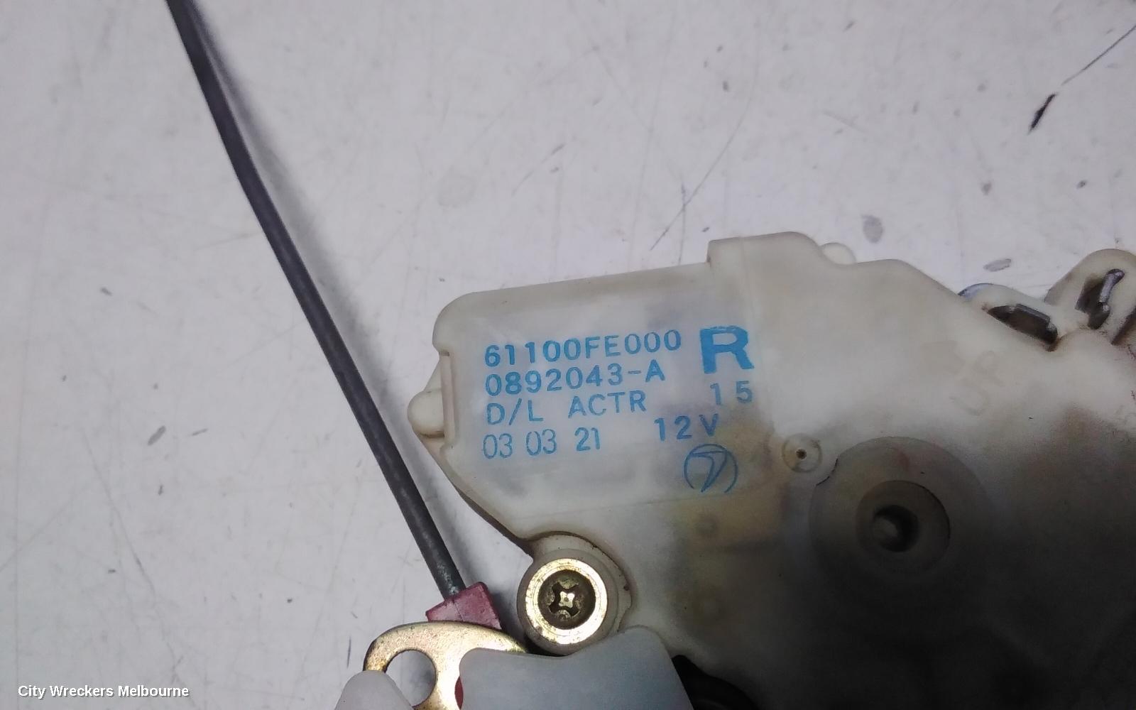 SUBARU IMPREZA DOOR/BOOT/GATE LOCK, RIGHT FRONT DOOR LOCK, 11/2002 - 09/2005 - Image 3