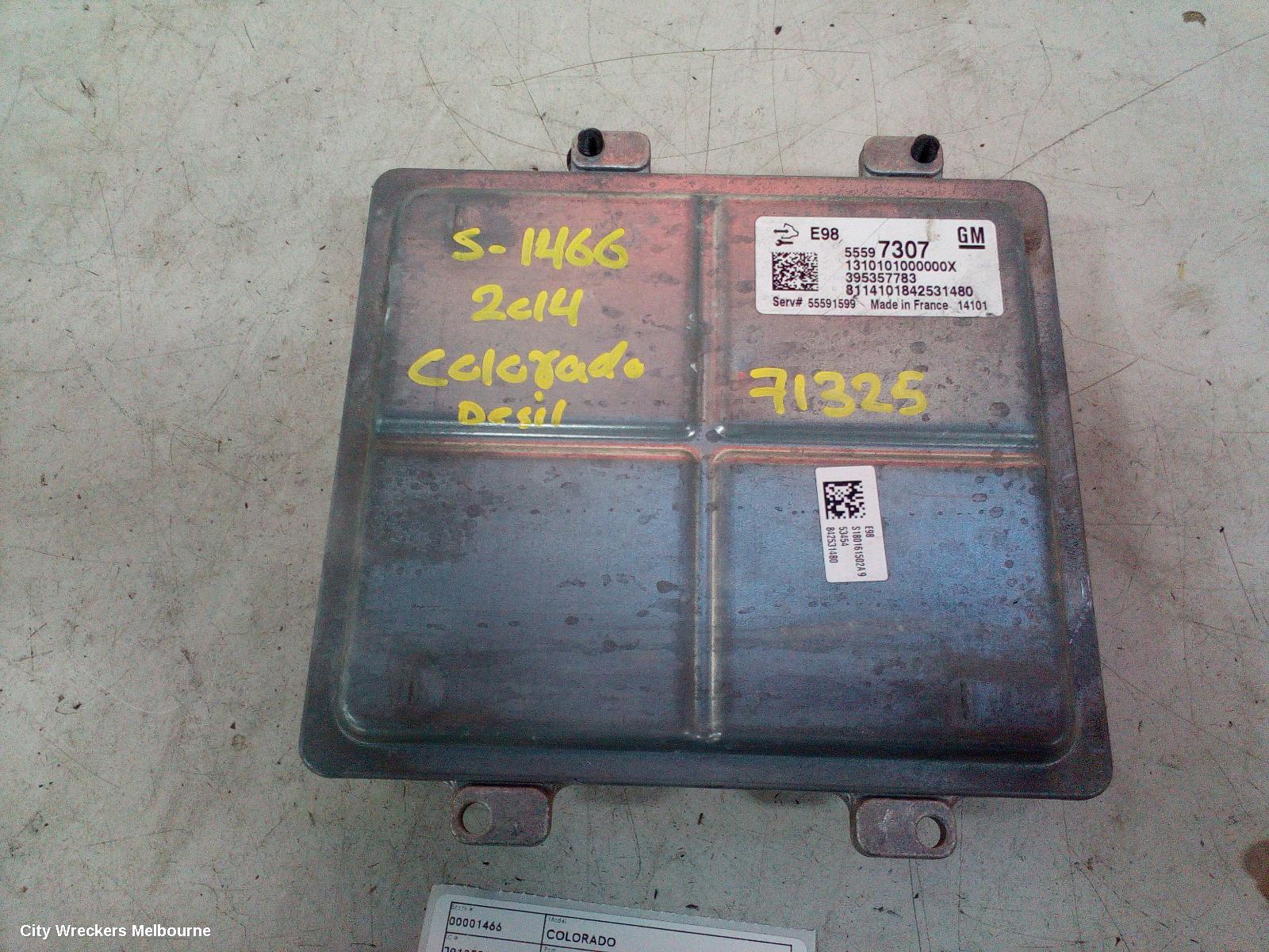 HOLDEN COLORADO ECU, ENGINE ECU, 2.8, DIESEL, P/N 55597307, ECU ONLY, RG, 01/2012 - 12/2020 - Image 2