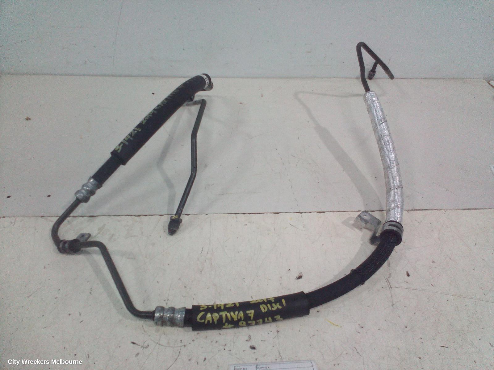 HOLDEN CAPTIVA POWER STEER HOSE, CG SERIES 2, DIESEL, 2.2, TURBO, HIGH PRESSURE LINE, 03/2011 - 06/2018 - Image 3