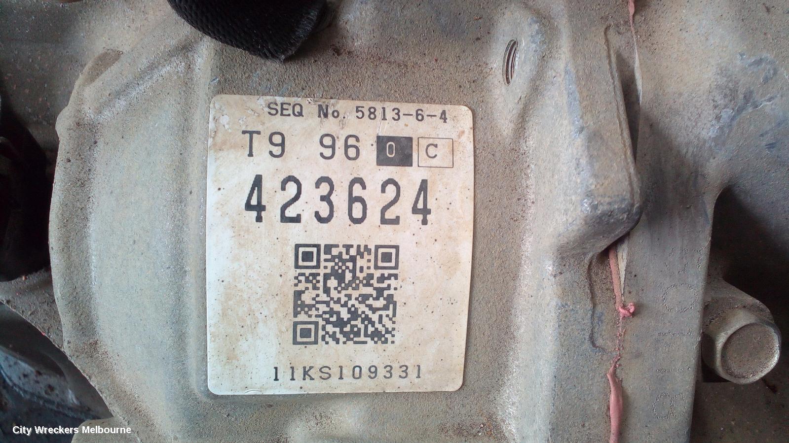 HOLDEN BARINA TRANS/GEARBOX, AUTO, 1.6, F16D3, TK, 12/2005 - 12/2012 - Image 1