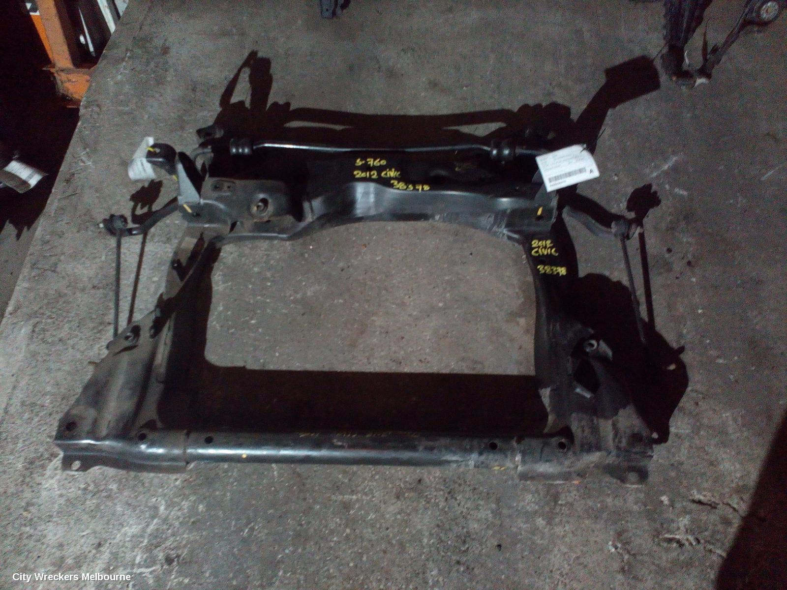 HONDA CIVIC FRT XMEMBER/CRADLE, 9TH GEN, 1.8/2.0, PETROL, CROSSMEMBER, SEDAN, 02/2012 - 04/2016 - Image 1