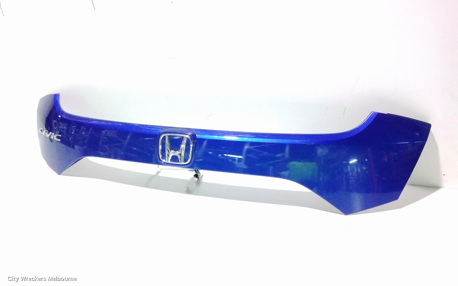 HONDA CIVIC REAR GARNISH, TAILGATE GARNISH, 10TH GEN, HATCH, TYPE R, 06/2017 - 08/2021 - Image 1