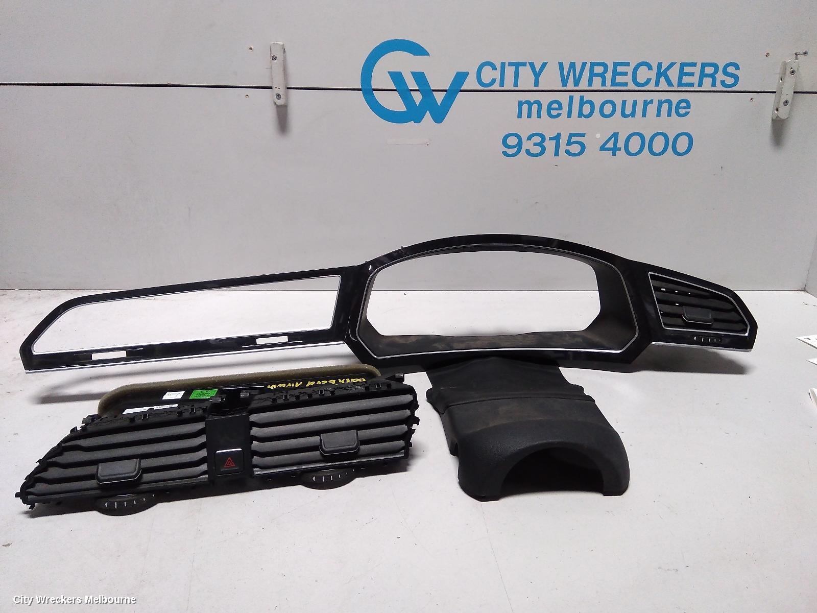 VOLKSWAGEN TIGUAN, 5NA, 06/2016 - 02/2024, CLUSTER SURROUND / FASCIA + DASH AIRVENTS: 74485 - Image 1