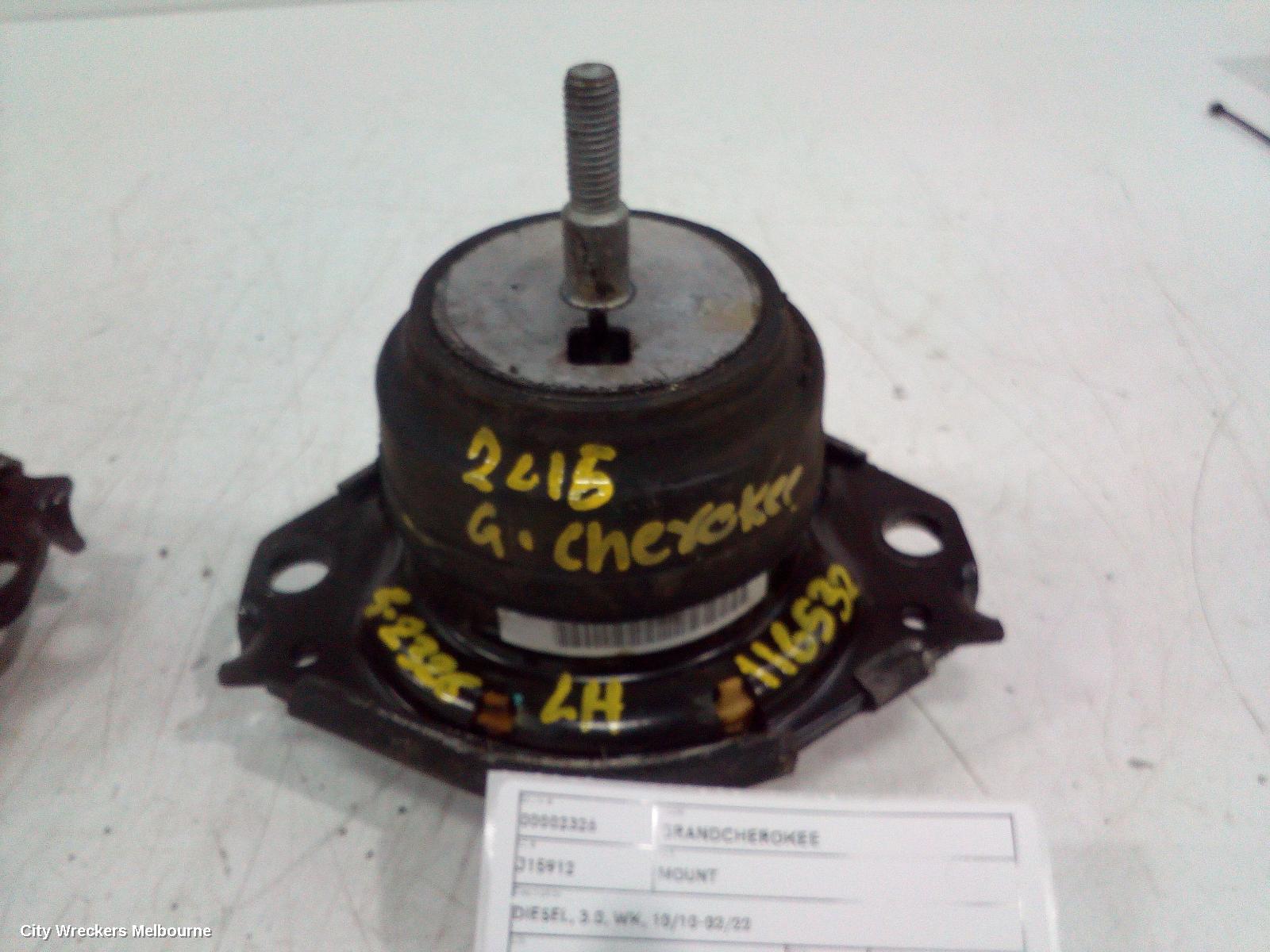 JEEP GRANDCHEROKEE MOUNT, ENGINE MOUNT, FRONT, LEFT, DIESEL, 3.0, TURBO, WK, 10/2010 - 02/2022 - Image 1