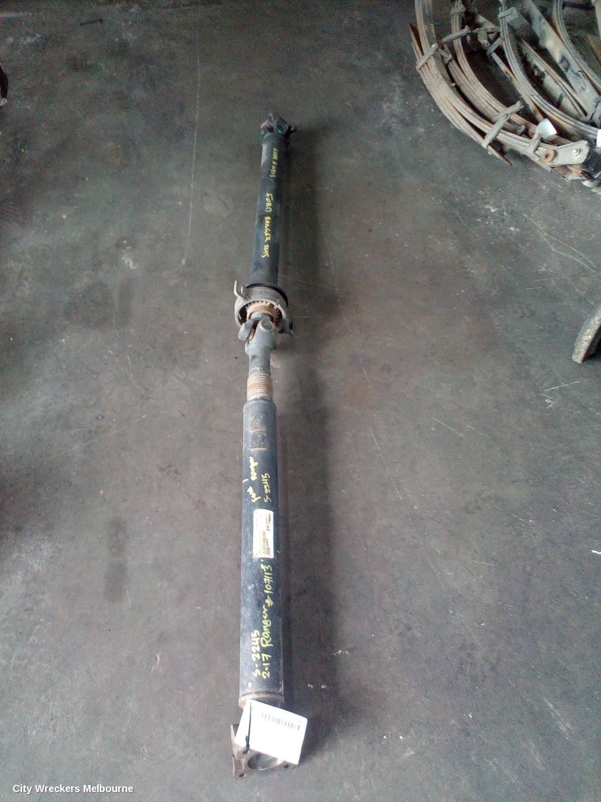 FORD RANGER REAR DRIVE SHAFT, 2.2/3.2, DIESEL, AUTO T/M, 2WD, PX SERIES 1-3, 06/2011 - 04/2022 - Image 1