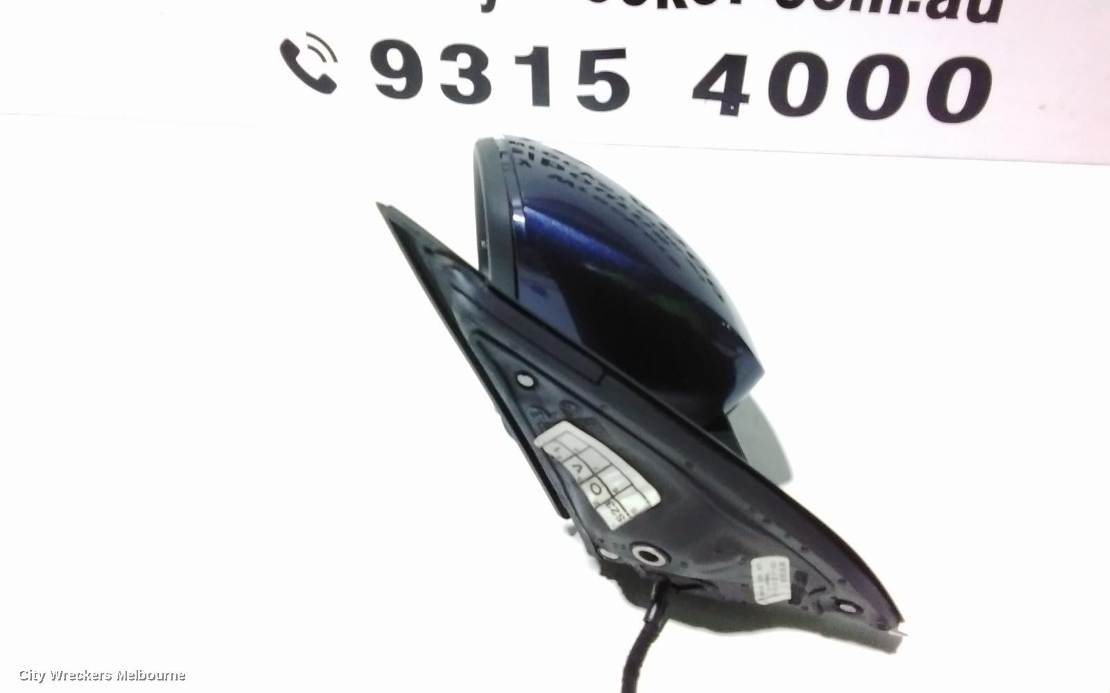 VOLKSWAGEN TIGUAN LEFT DOOR MIRROR, 5N, MANUAL FOLD (6XN), HEATED TYPE, 05/2008 - 08/2016 - Image 3