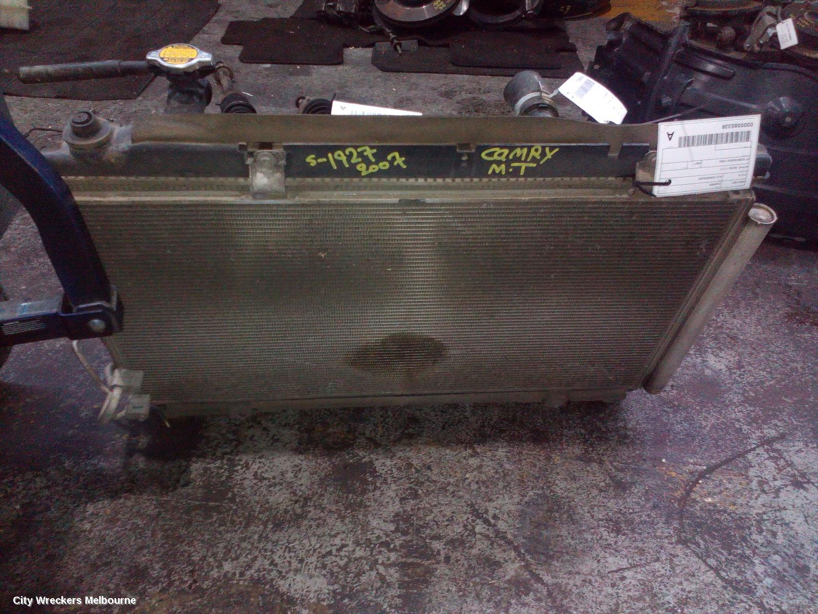 TOYOTA CAMRY RADIATOR, MANUAL, ACV40, 06/2006 - 11/2011 - Image 1