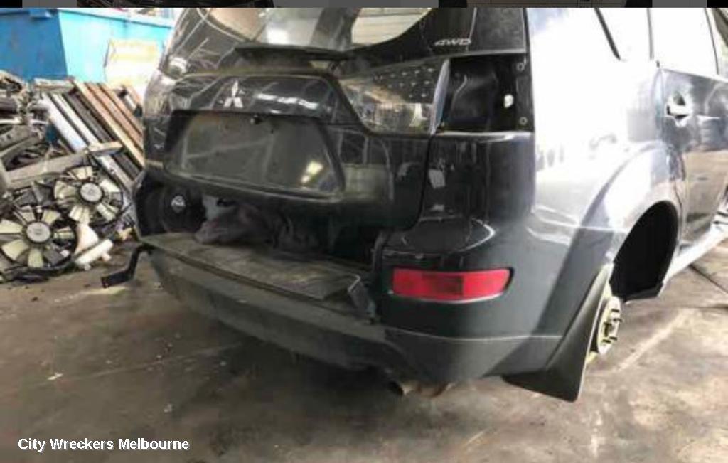 MITSUBISHI OUTLANDER REAR BUMPER, ZG, NON PARK SENSOR TYPE, 11/2006 - 09/2009 - Image 1