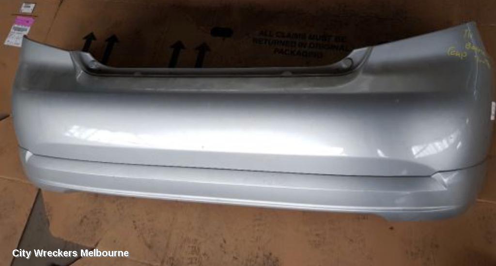 HOLDEN BARINA REAR BUMPER, BUMPER BAR (COMPLETE), TK, 3DR HATCH, 12/2005 - 06/2008 - Image 1