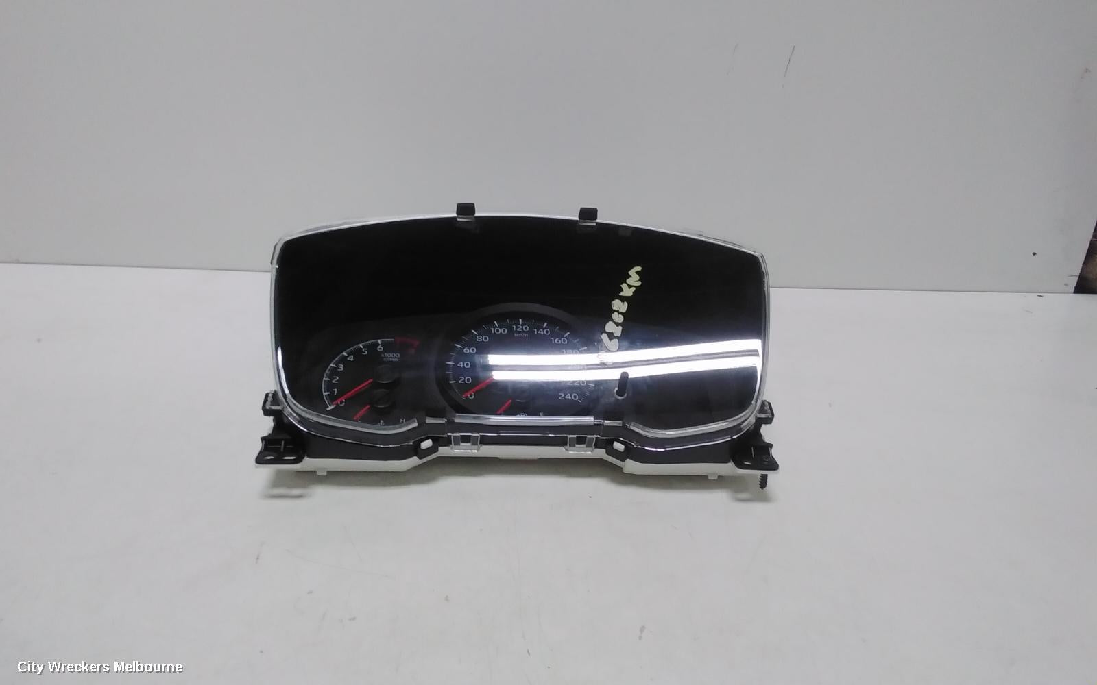TOYOTA COROLLA INSTRUMENT CLUSTER, INSTRUMENT CLUSTER, AUTO T/M, HATCH, HYBRID, ASCENT SPORT/SX, ZWE211R, 07/2018 ONWARDS - Image 1