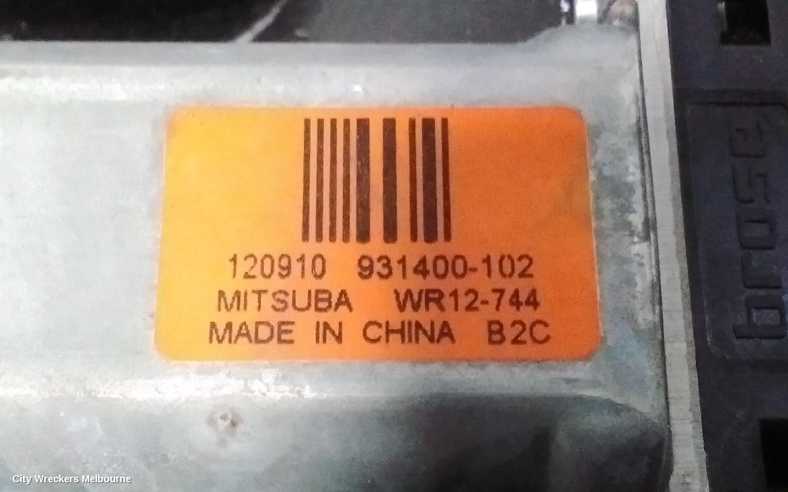 JEEP GRANDCHEROKEE RIGHT FRONT WINDOW REG/MOTOR, WK, 10/2010 - 02/2022 - Image 3