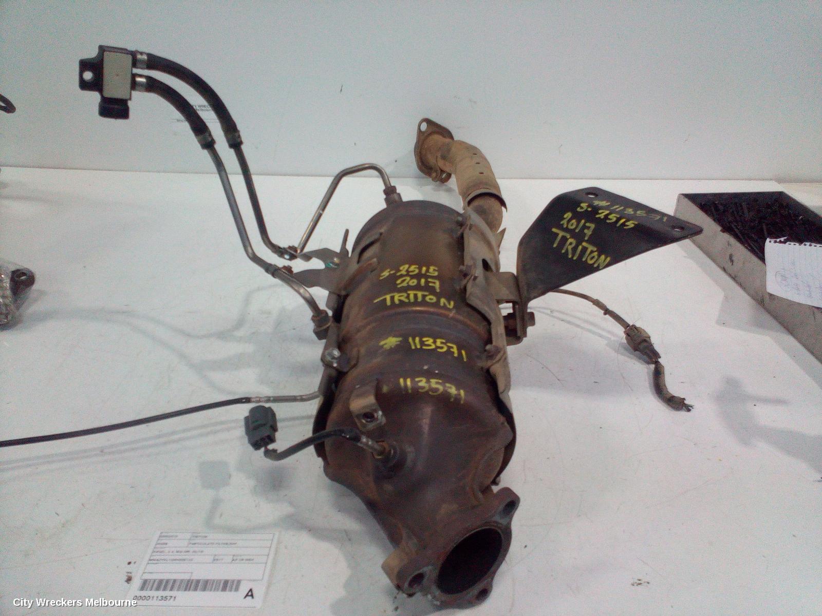 MITSUBISHI TRITON PARTICULATE FILTER/DPF, DIESEL, 2.4, MQ-MR, 03/2015 ONWARDS - Image 1