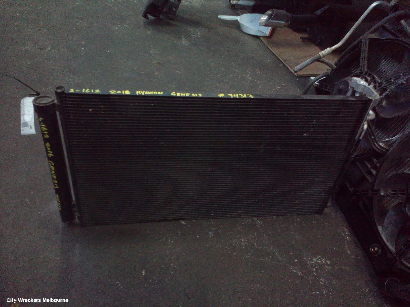 HYUNDAI GENESIS A/C CONDENSER, DH, 05/2015 - 01/2018 - Image 1