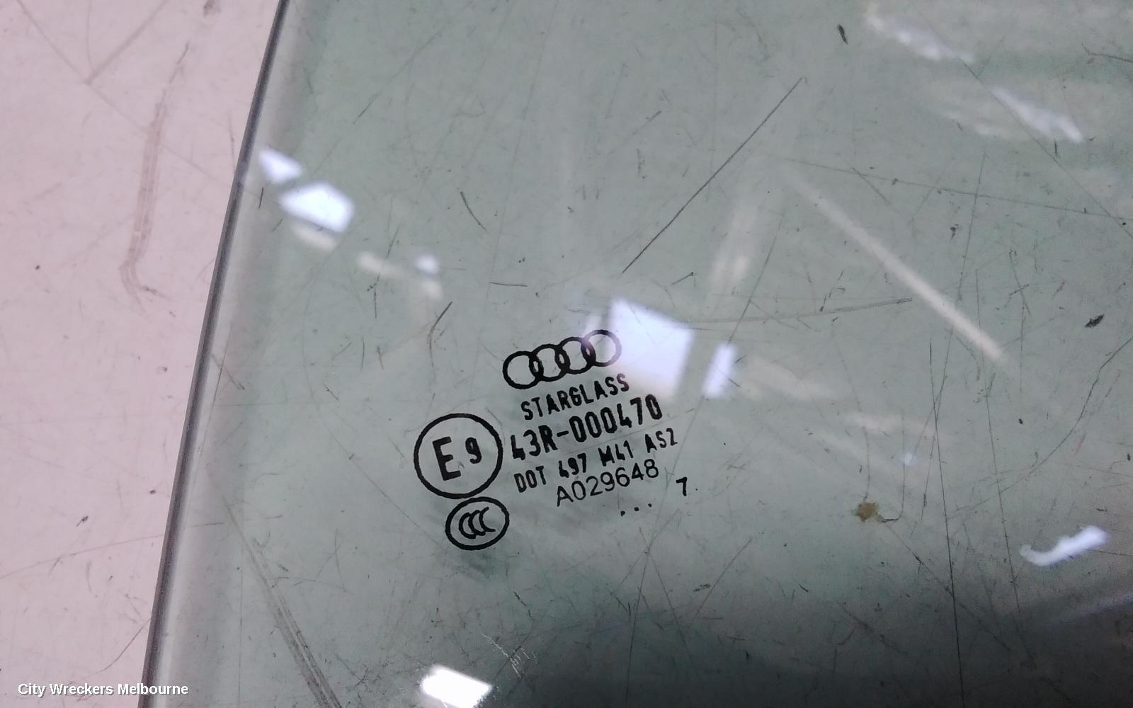 AUDI TT RIGHT FRONT DOOR WINDOW, 8J, CABRIO, 03/2007 - 12/2014 - Image 3