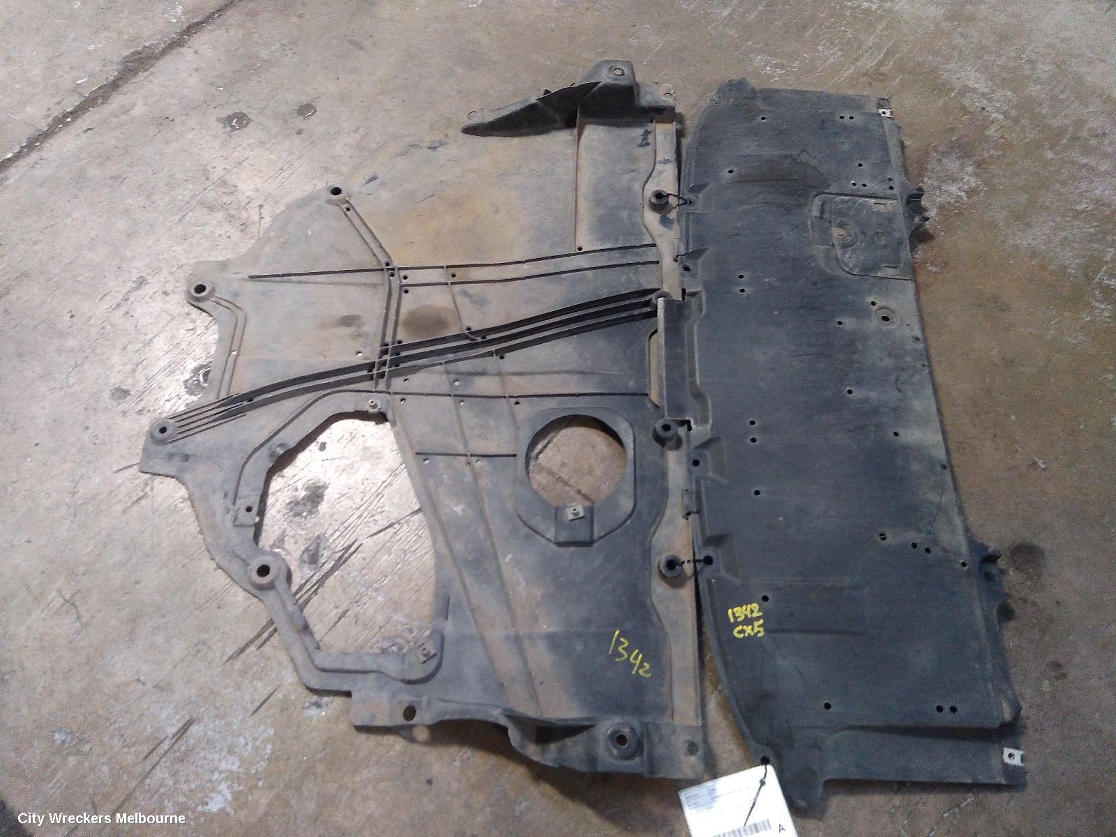 MAZDA CX5 LOWER ENGINE SPLASH TRAY, FRONT BUMPER SPLASHTRAY, KE, 02/2012 - 12/2016 - Image 1