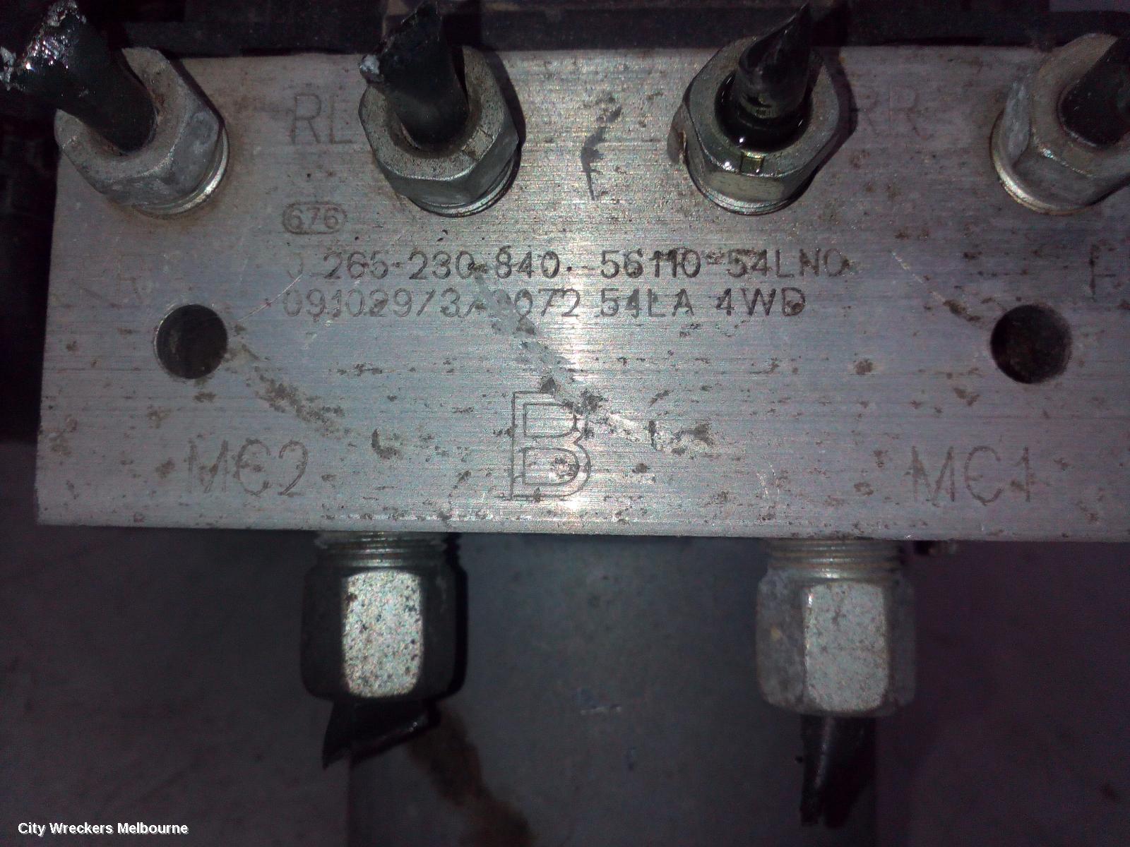 SUZUKI SX4 ABS PUMP/MODULATOR, 4WD, P/N 56110-54LN0, 02/2007 - 01/2014 - Image 1