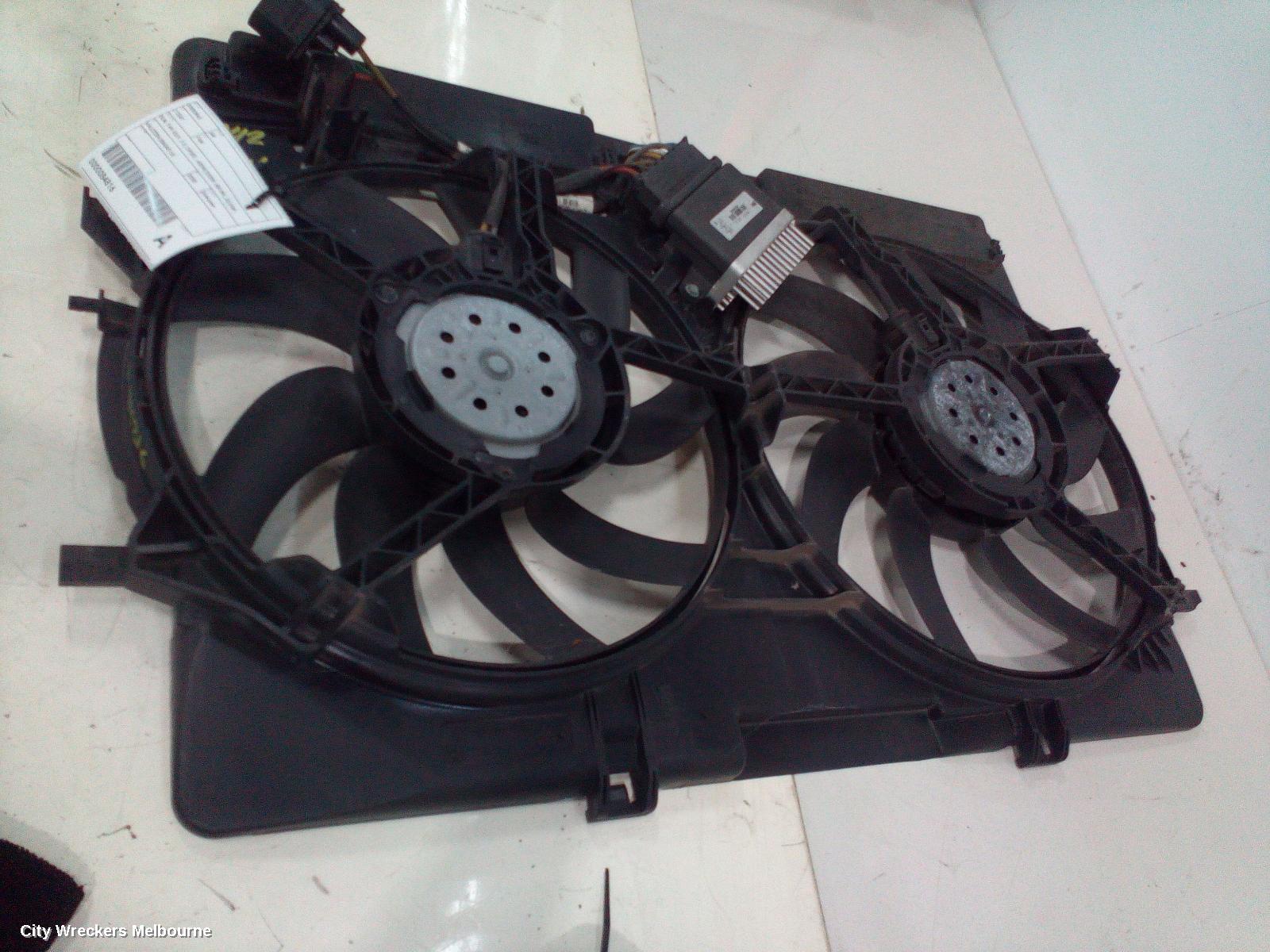 AUDI A4 FAN, DUAL FAN ASSY, 2.0, DIESEL, 400W/200W, B8 8K, 02/2008 - 09/2015 - Image 1