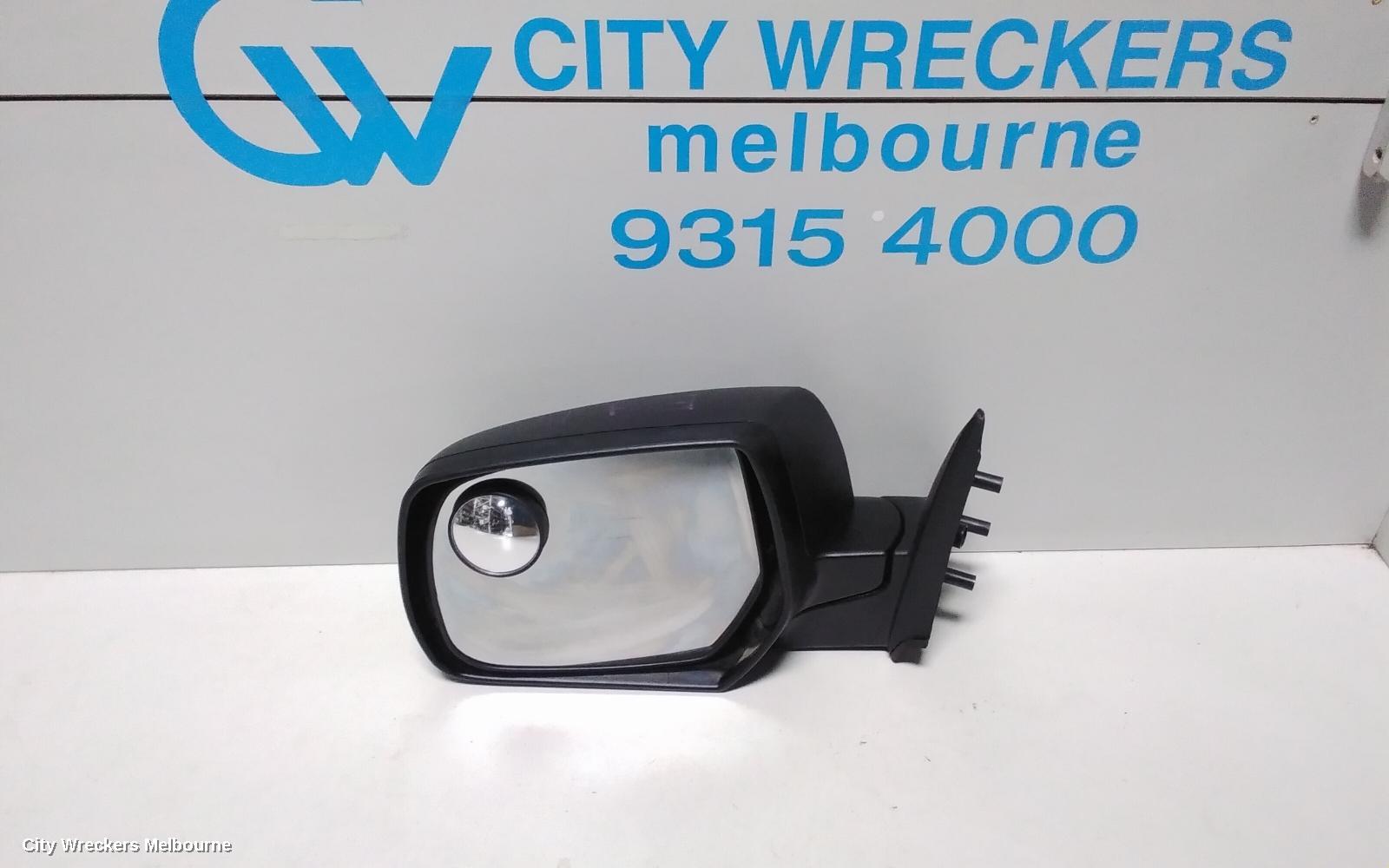 MAZDA BT50 LEFT DOOR MIRROR, UN, MANUAL, 09/2008 - 09/2011 - Image 1