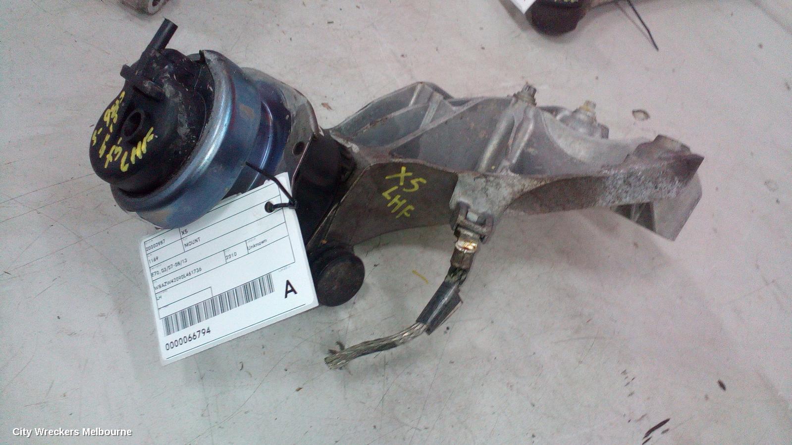 BMW X5 MOUNT, ENGINE MOUNT (LH SIDE), PETROL, 3.0, N55, E70, 06/2010 - 08/2013 - Image 2