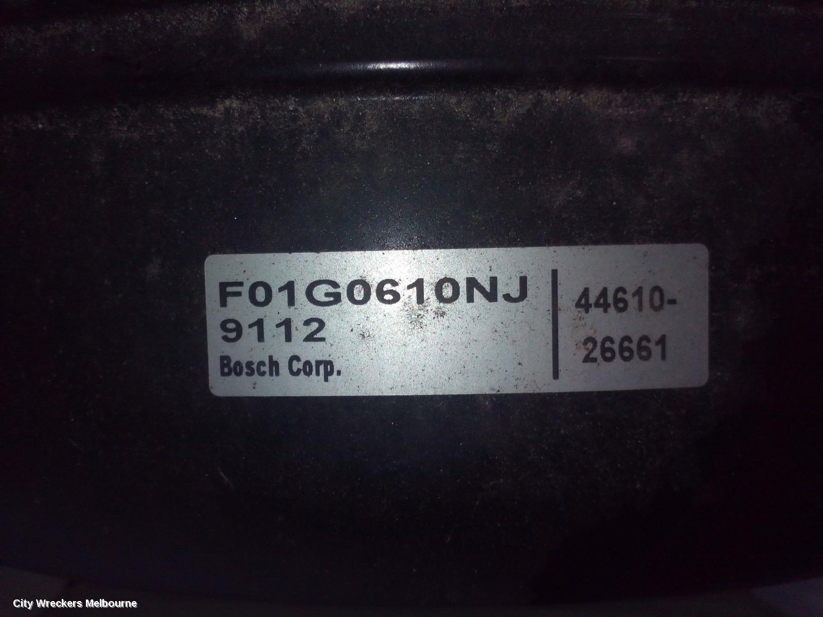 TOYOTA HIACE BRAKE BOOSTER, TRH, PETROL, 2.7, 2TR-FE, AUTO, 03/2005 - 10/2010 - Image 3
